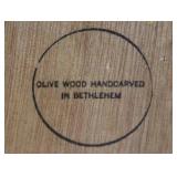 Handcarved Bethlehem Olive Wood Nativity Scene