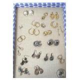 Costume Jewelry Mixed Lot With Butterfly Jewelry Box