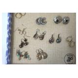 Costume Jewelry Mixed Lot With Butterfly Jewelry Box