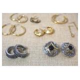 Costume Jewelry Mixed Lot With Butterfly Jewelry Box