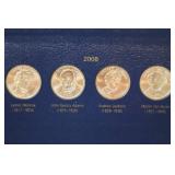 Whitman Presidential Dollars 2007-2016 Coin Album