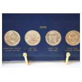 Whitman Presidential Dollars 2007-2016 Coin Album