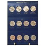 Whitman Presidential Dollars 2007-2016 Coin Album