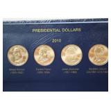 Whitman Presidential Dollars 2007-2016 Coin Album