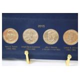 Whitman Presidential Dollars 2007-2016 Coin Album