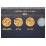 Whitman Presidential Dollars 2007-2016 Coin Album