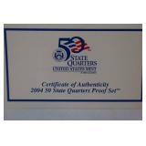 2004 United States Mint 50 State Quarters Proof Set