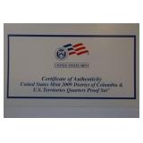 2009 DC & U.S. Territories Quarters Proof Set
