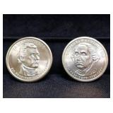 Presidential Dollar Coins Denver Mint (Lot of 10)