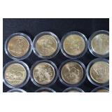 Denver Mint Gold-Plated State Quarters (Lot of 29)