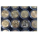 Denver Mint Gold-Plated State Quarters (Lot of 29)