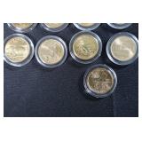 Denver Mint Gold-Plated State Quarters (Lot of 29)