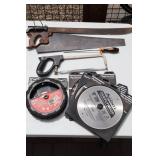 Assorted Saw Blades & Hand Saws