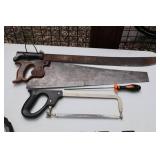 Assorted Saw Blades & Hand Saws