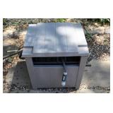 Suncast Hose Reel Cabinet with Hose