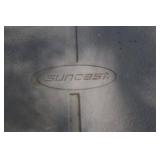 Suncast Hose Reel Cabinet with Hose