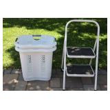 TriCam Step Stool & Laundry Baskets Mixed Lot