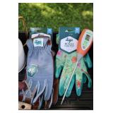 Gardening Assortment With Watering Cans, Gloves, Tree Guards & Tools