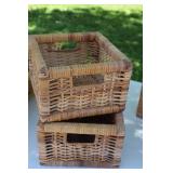 Wicker Storage Baskets & Boxes