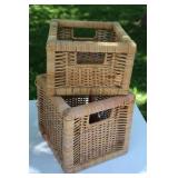 Wicker Storage Baskets & Boxes