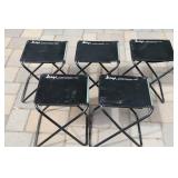 Slumberjack Folding Stool Table Combo (Lot of 5)