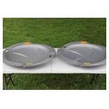 Wham-O Snow Saucer Sleds 33 in (Lot of 2)