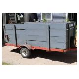 Licensed Wooden Utility Trailer 4