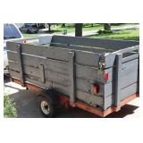 Licensed Wooden Utility Trailer 4