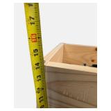 DESIGNER STYLE SOLID WOOD PATIO UMBRELLA HOLDER/STAND – RETAILS $65!