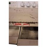 Weather Guard Heavy Duty 8-Bin Metal Parts Organizer Cabinet Shop Garage Van Storage