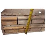 Weather Guard Heavy Duty 8-Bin Metal Parts Organizer Cabinet Shop Garage Van Storage