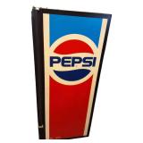 Vintage Pepsi True Glass Door Display Refrigerator Cooler – Works Great
