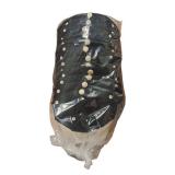 48 New Black & Stone Adjustable Baseball Caps – Bulk Blank Hat Lot for Embroidery, Teams & Resale
