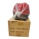 36 New Red & Black Snapback Baseball Caps – Adjustable Blank Hats Bulk Lot for Embroidery & Resale