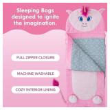 Magical Unicorn Kids Bundle – Bixbee Unicorn Sleeping Bag & Light Up Unicorn Pillow Kit New