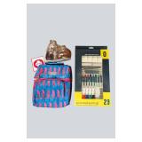 Painter’s Starter Bundle – New Art Alternatives 29pc Paint Set, Insulated JWorld Bag & Glass Décor