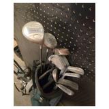 Vintage Estate Golf Club Set with Bag & Pull Cart – Gently Loved Classic Clubs