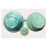 Vintage Cottage Charm Decor Lot – Glass, China & Floral Accents