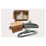 NEW Hanger Lot – Velvet, Wooden & Plastic Hangers | Bulk Reseller Bundle