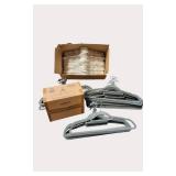 NEW Hanger Lot – Velvet, Wooden & Plastic Hangers | Bulk Reseller Bundle