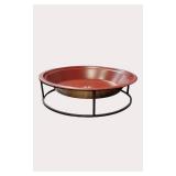 Raised Pet Food & Water Bowl Stand with 12-Cup Bowl