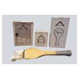 Home Acre Designs Farmhouse Kitchen Canister & Accessory Set – NEW 6 Piece Bundle
