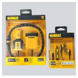 DEWALT Mobile Charger & Lightning Earbuds Bundle – New in Package