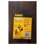 DEWALT Mobile Charger & Lightning Earbuds Bundle – New in Package