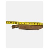 VF-143PW Fixed Blade Hunting Knife w/ Leather Sheath