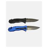 Wartech Power Rangers Folding Knife Set – Black & Blue Ranger Edition – New