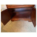 American Heritage Collection Flip Top Server Cabinet 37x19x34 Very Good