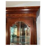 Stanley American Heritage China Hutch Cabinet 66x18x82 Lighted