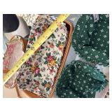 Longaberger Handwoven Basket Set 2 Baskets Liners Protectors 1998