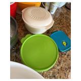 Tupperware Kitchen Bowl Lot w Colander Mixing Serving Storage Set